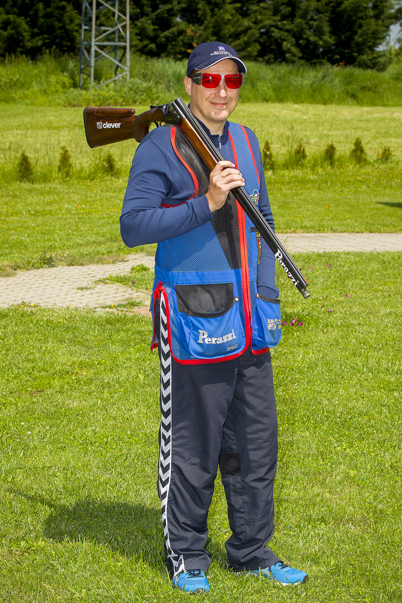 Erik Varga (40), streľba/trap