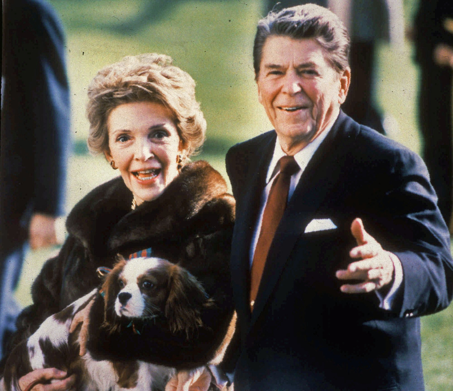 Nancy a Roland Reaganovci