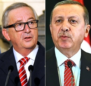 Juncker, Erdogan