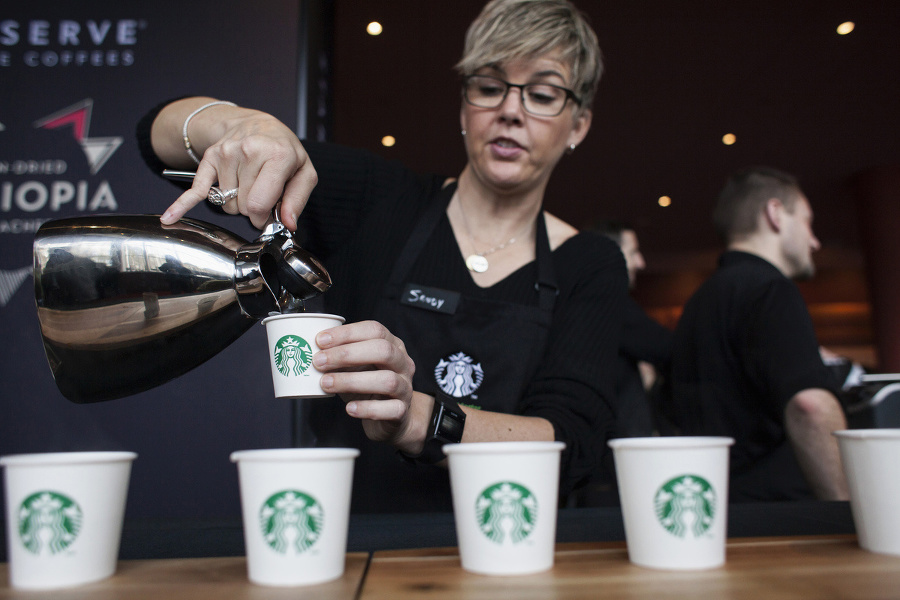 Starbucks má svoje prevádzky