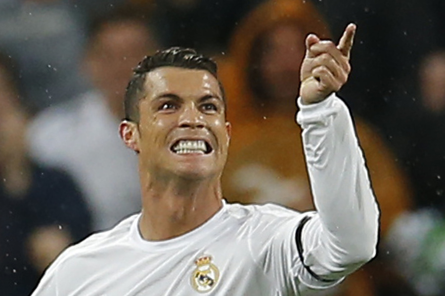 Útočník Realu Cristiano Ronaldo
