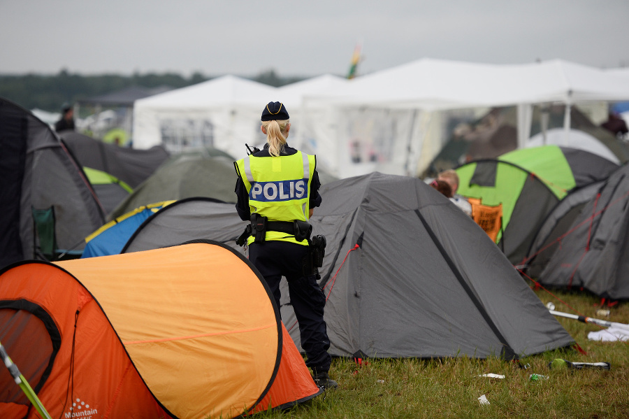 Na festivale Bravalla hliadkovala