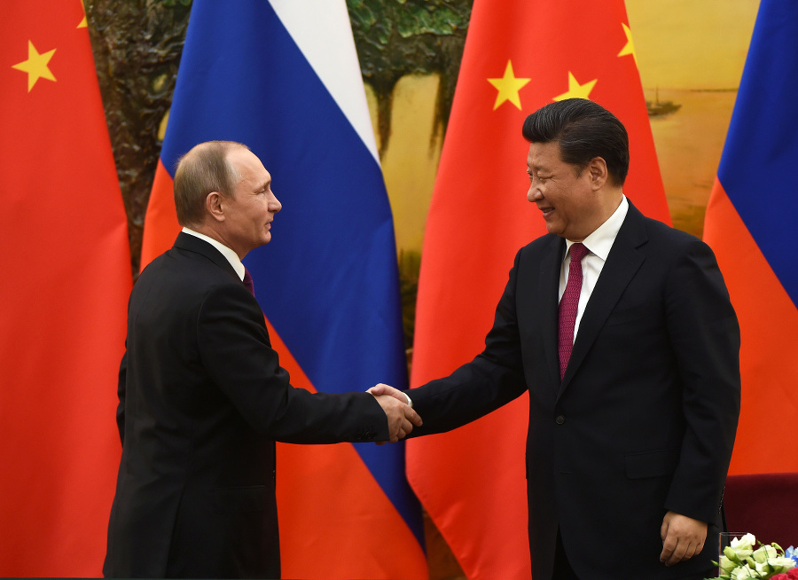 Prezidenti Ruska a Číny