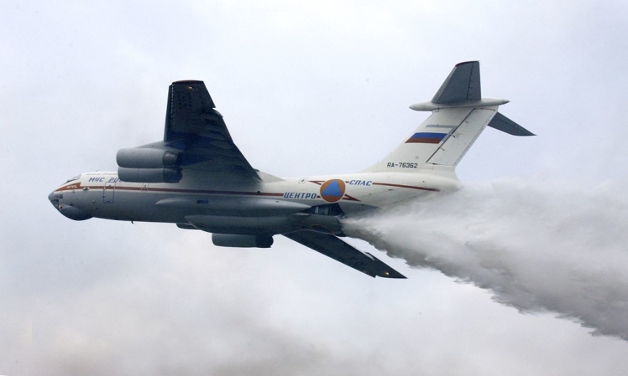 Hasičské lietadlo typu Il-76