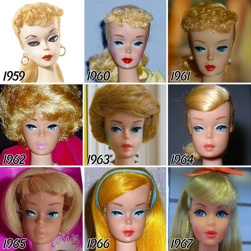 Barbie od roku 1959