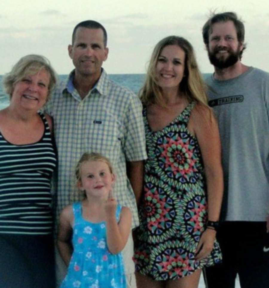 Rodinnú fotografiu z pláže