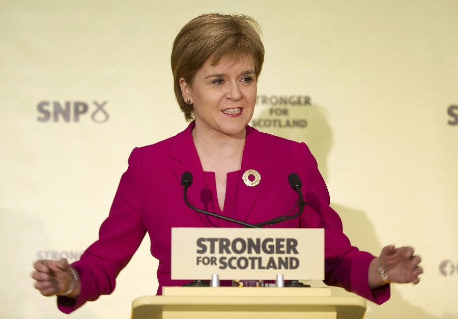 Predsedníčka škótskej vlády Nicola