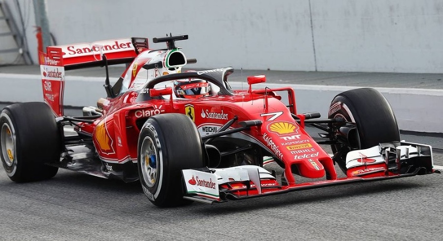 Kimi Räikkönen testoval novú
