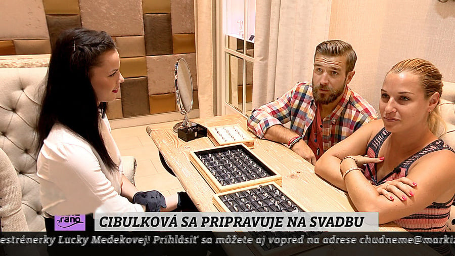 Cibulková so snúbencom si