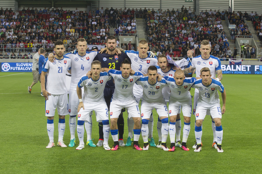 Slovenskí futbalový tým.