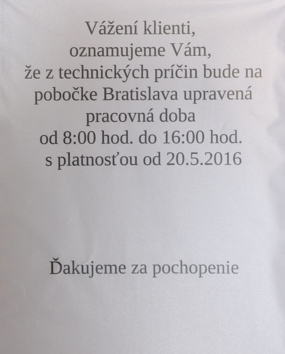 Dvere bratislavskej kliniky sa