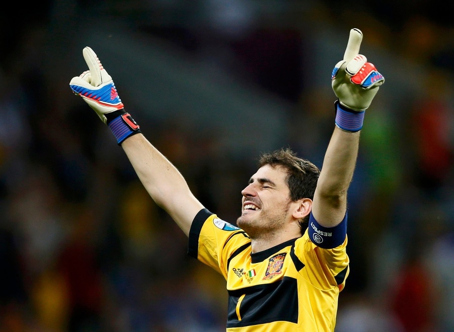 Iker Casillas byl tradiční