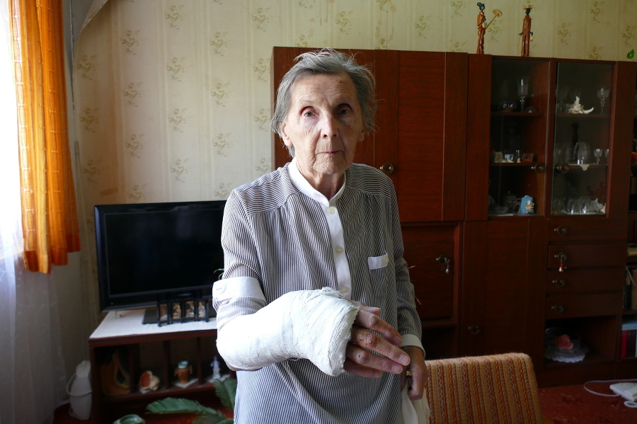 Zranená Anna(84) voči vodičovi