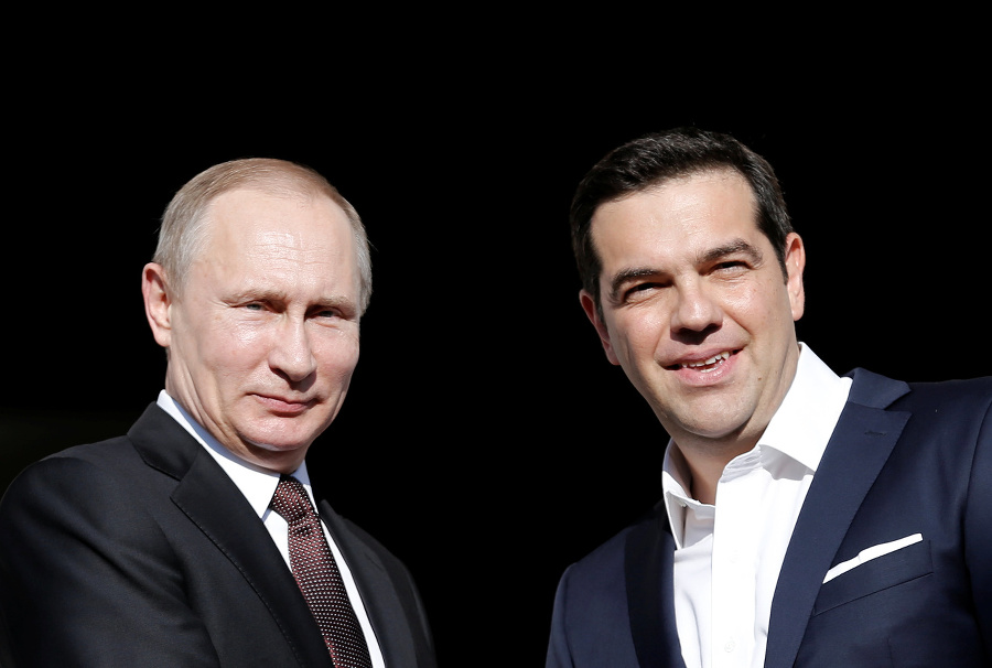 Ruský prezident a grécky