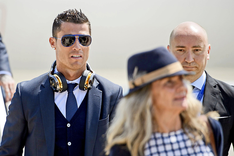 Sebavedomý  Ronaldo prichádza