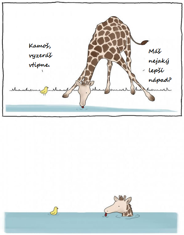 Milé ilustrácie zvieratiek. 