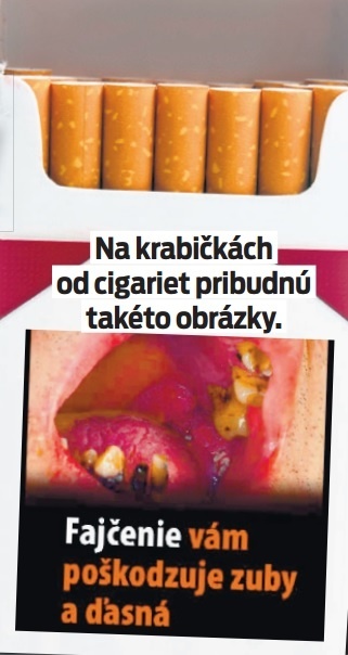 Zdravotné varovania na cigaretách
