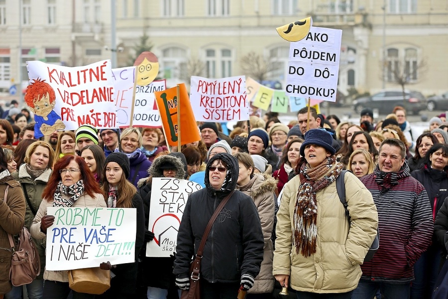 Štrajky z januára sa