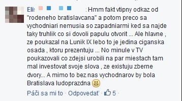 Na Facebooku oznam zdvihol