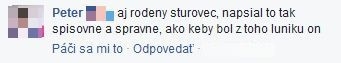 Na Facebooku oznam zdvihol