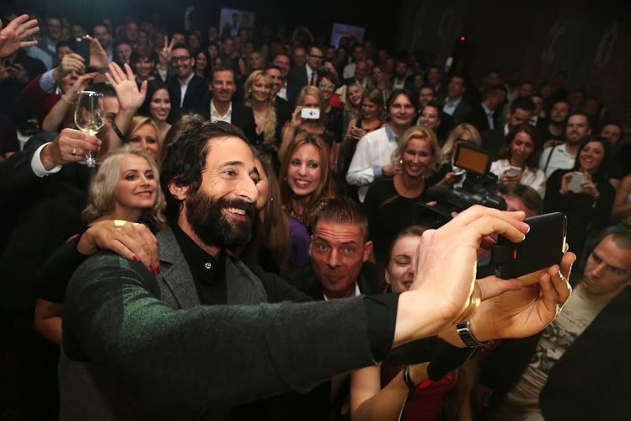 Adrien Brody zavítal na