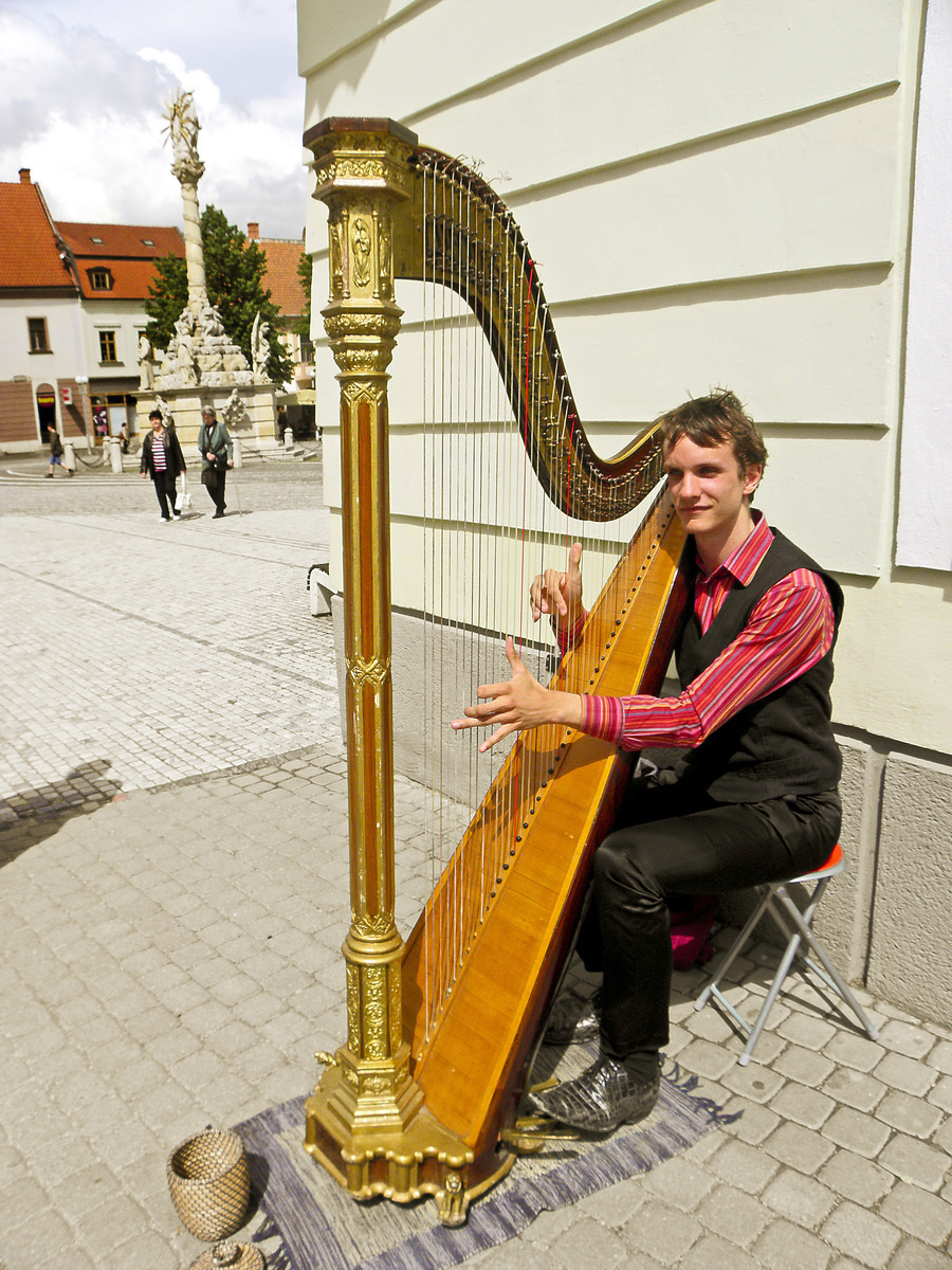 Jakub Rizman často koncertuje