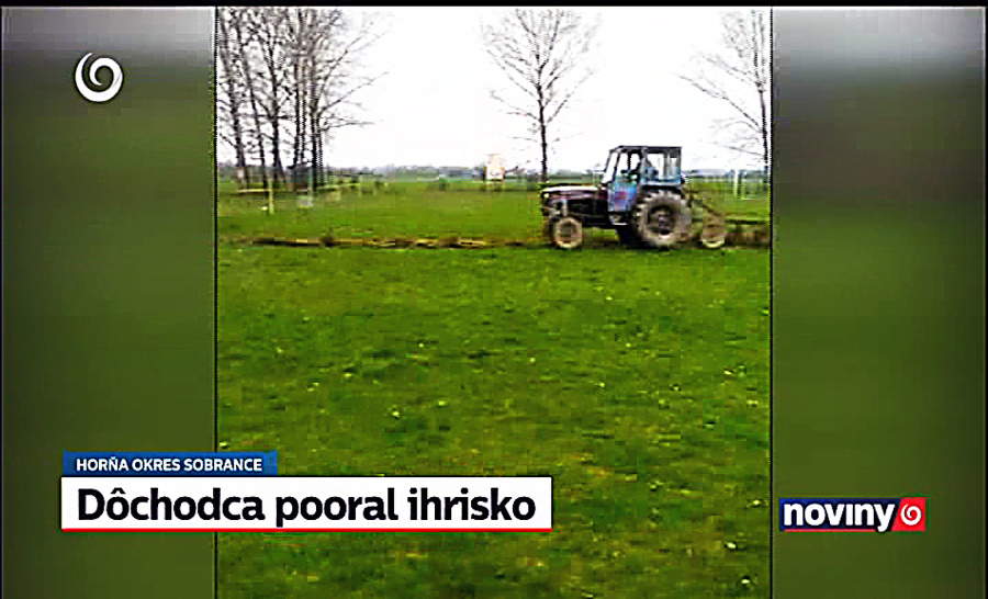 Piatok: Traktorista vyčíňal na