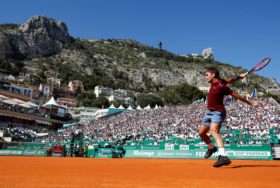 Roger Federer opäť baví