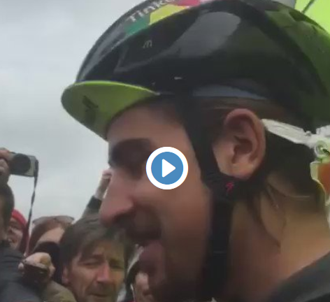 Peter Sagan opäť bavil