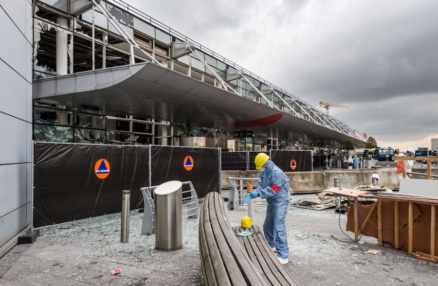 Belgické letisko Zaventem po