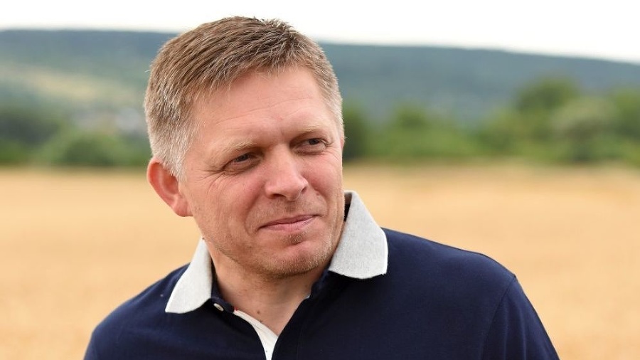 Robert Fico počas žatevného