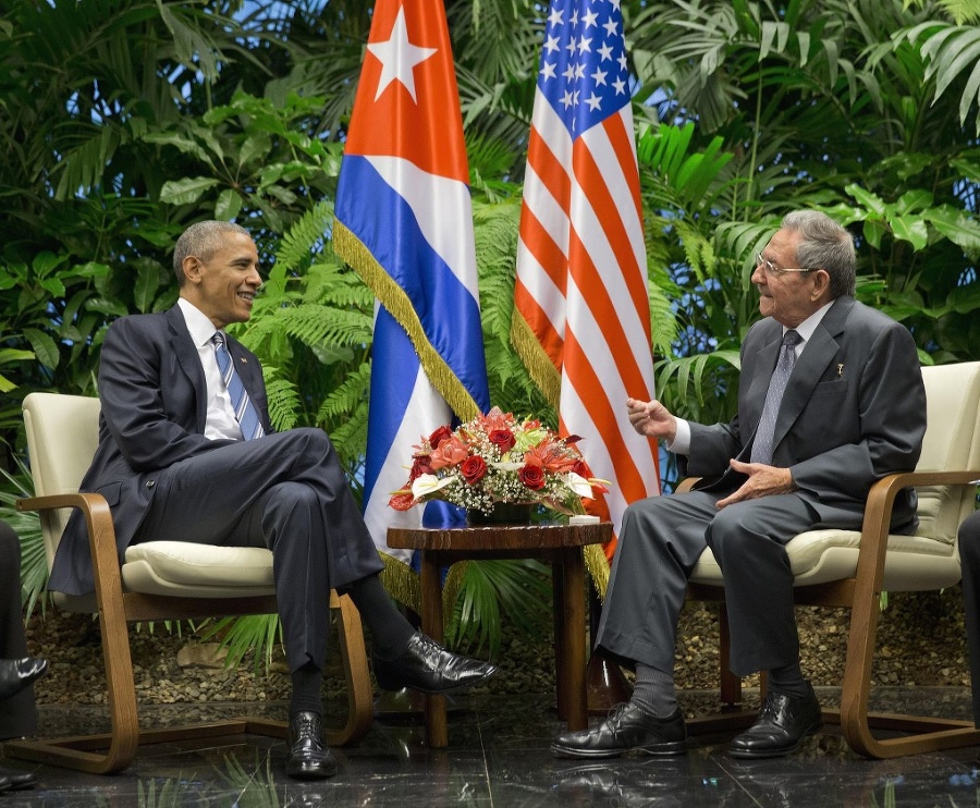 Barack Obama na stretnutí