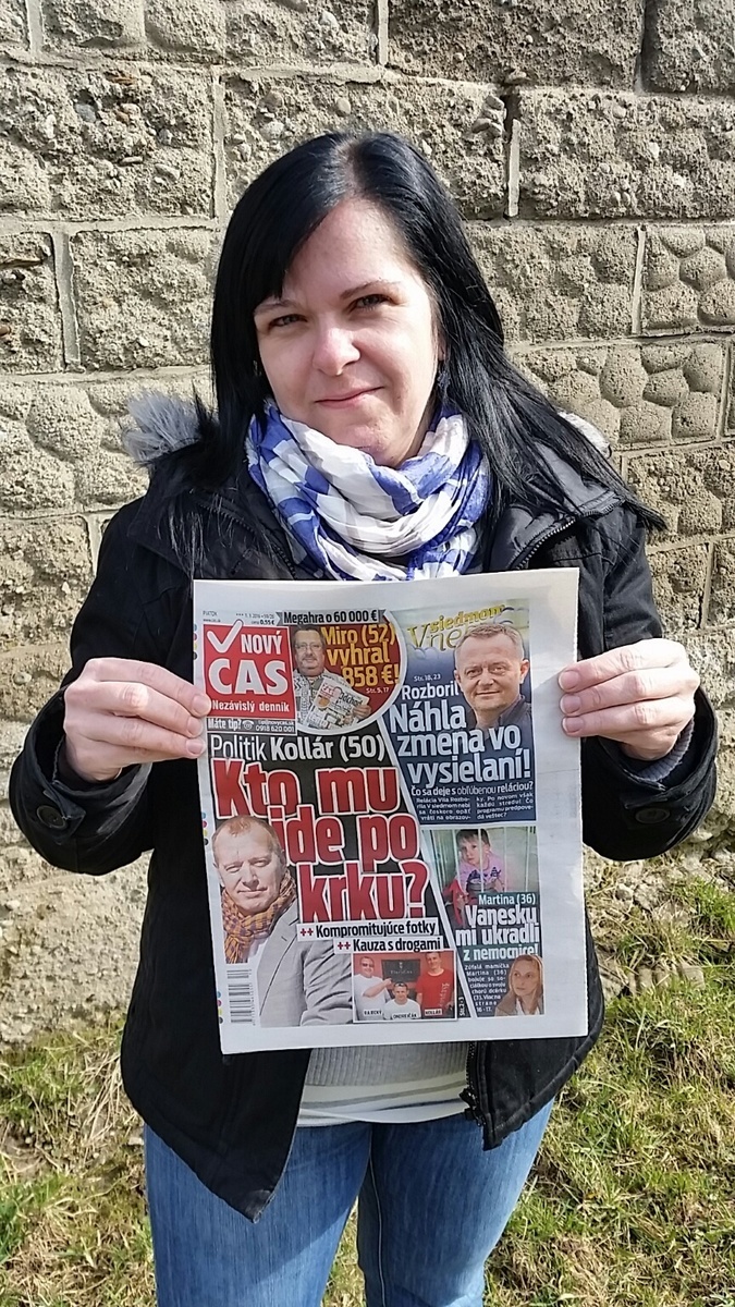 Výherkyňa Ivana Berežná (38).