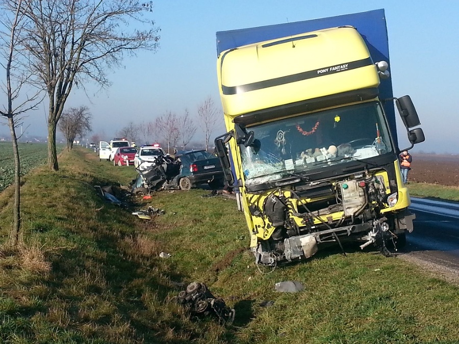 Osobné auto sa zrazilo