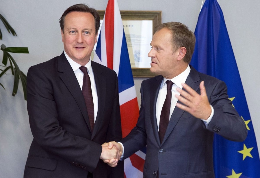 Britský premiér David Cameron