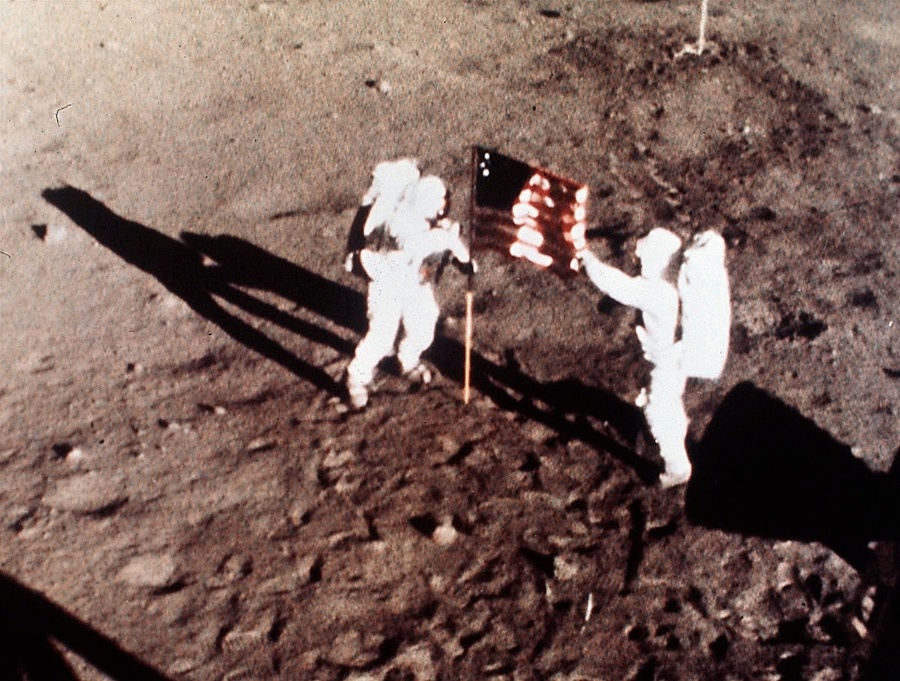 Neil Armstrong a Edwin
