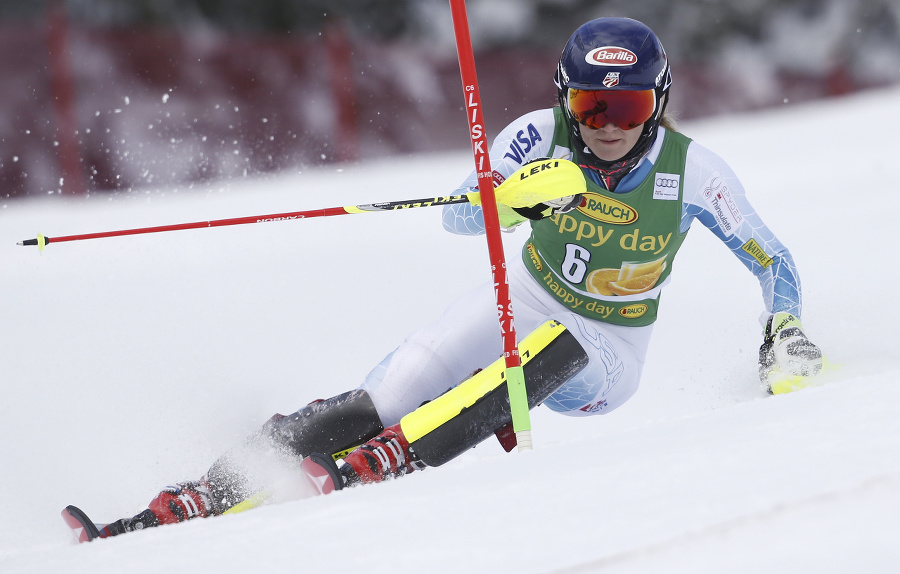 Americká lyžiarka Mikaela Shiffrinová