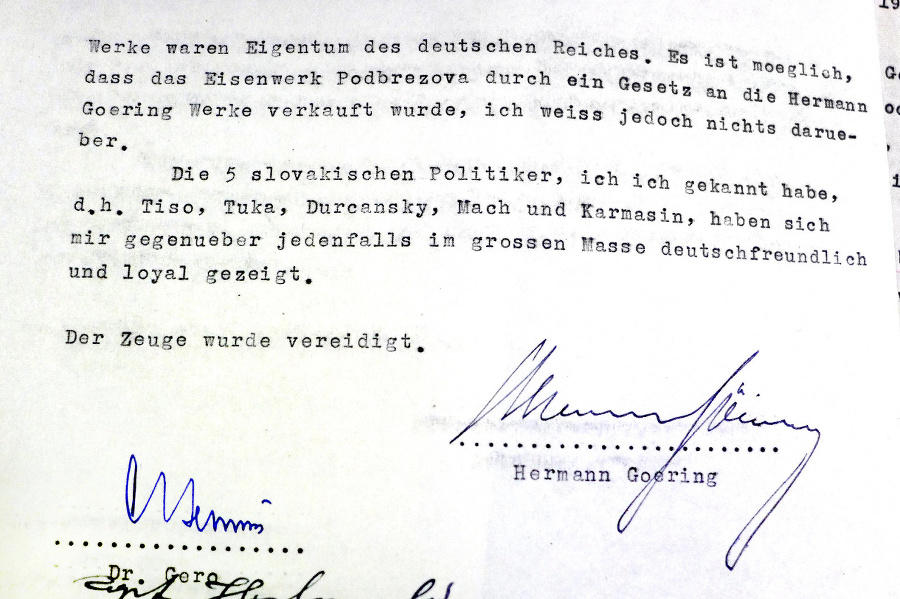 Göringov podpis: Ríšsky maršál