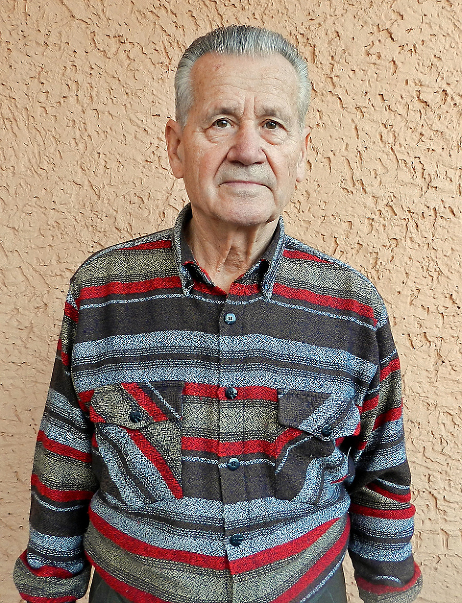 Štefan Horváth (82), dôchodca.