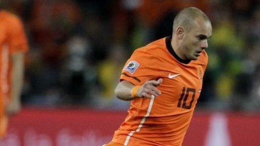 Wesley Sneijder a Sergi