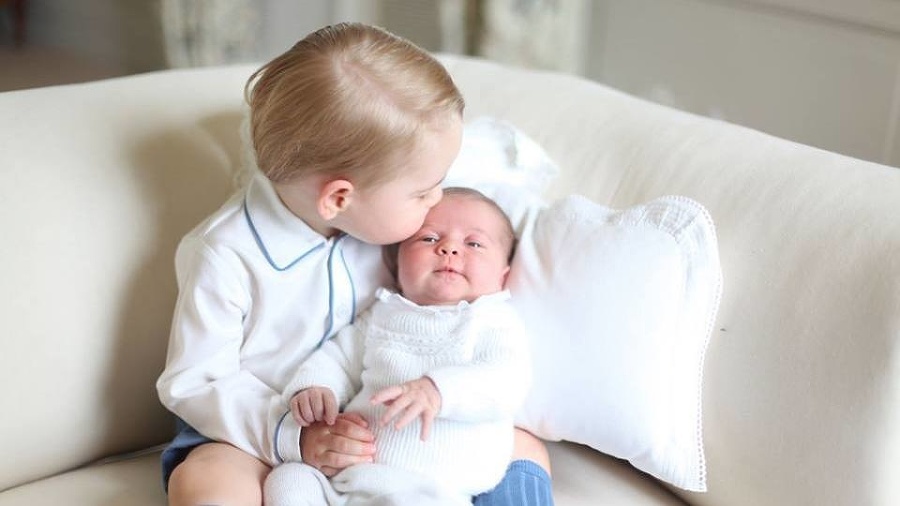 George s princeznou Charlotte