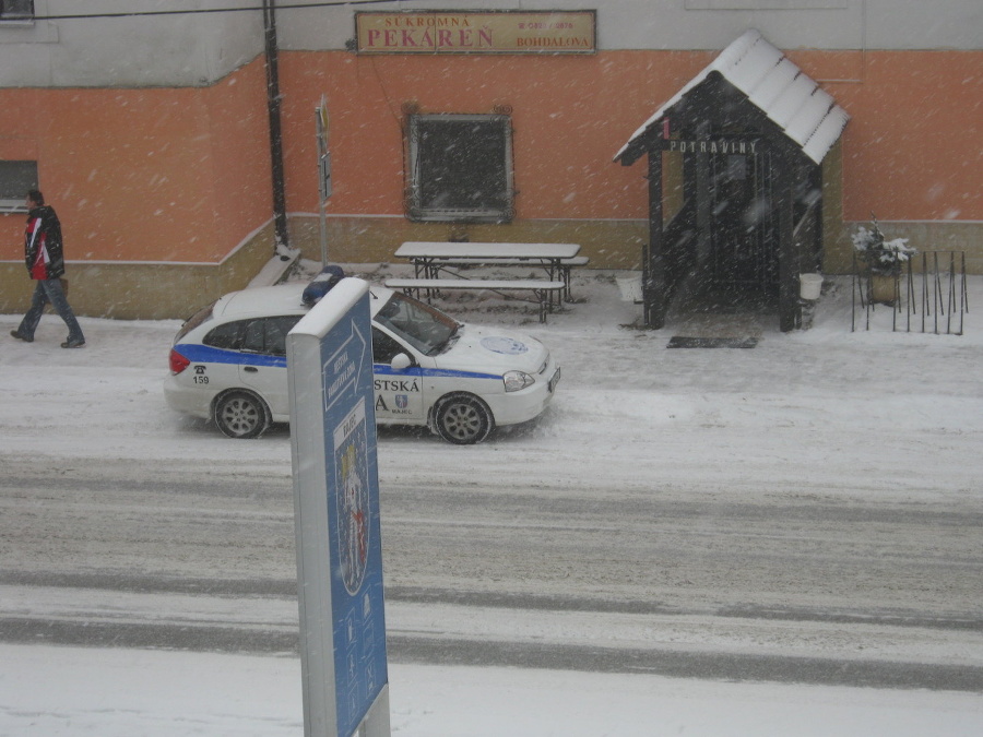 Mestskí policajti v Rajci