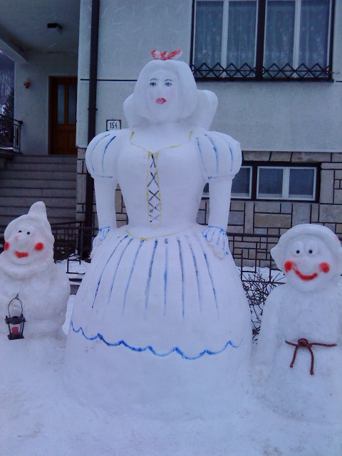 Snehulienka a sedem trpaslíkov z Bukovej.