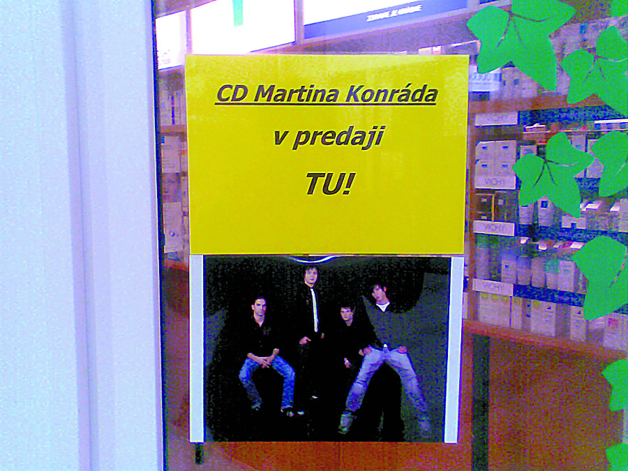 CD obľúbeného Martina Konráda