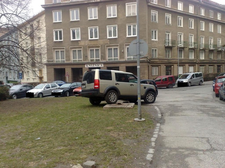 Land Rover moderátora Sajfu