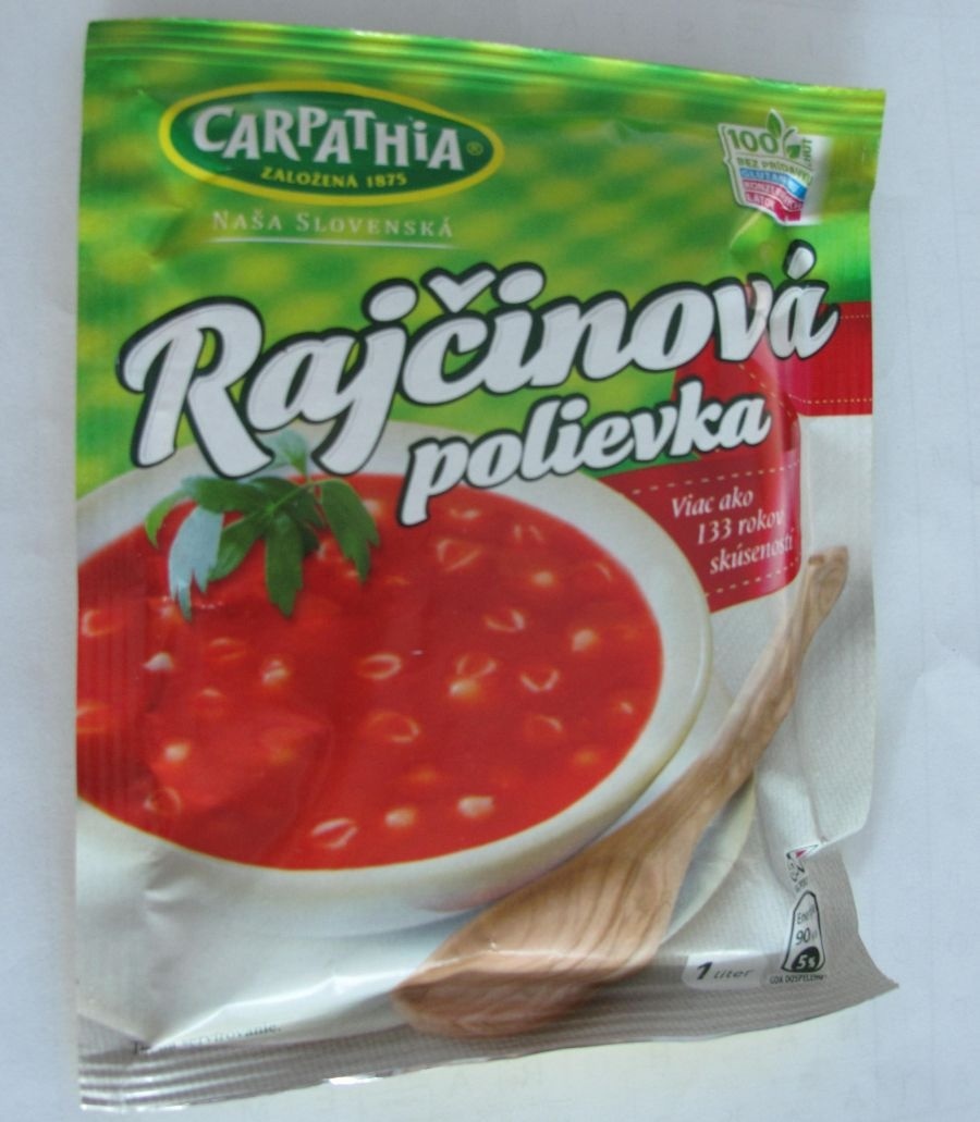 Rajcinová polievka Carpathia