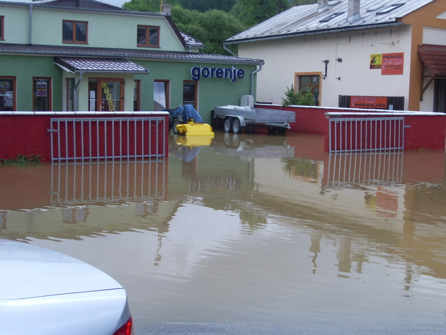 V Gelnici zaplavilo stanicu,