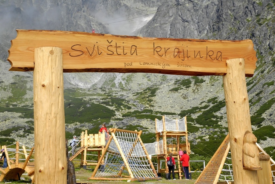 Skalnaté pleso - Svištia