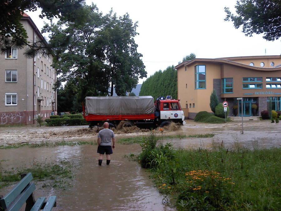 Riečka Handlovka v Prievidzi