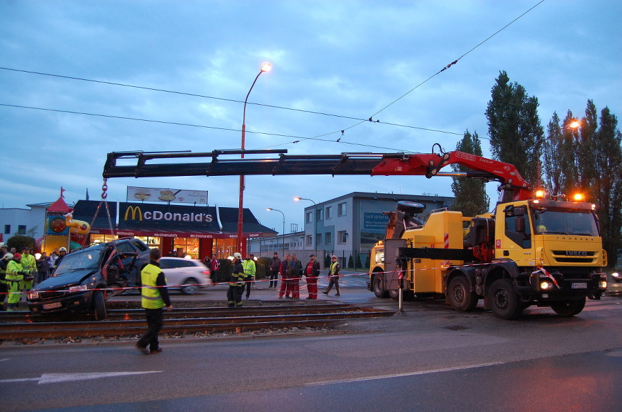 Na zrážku s električkou